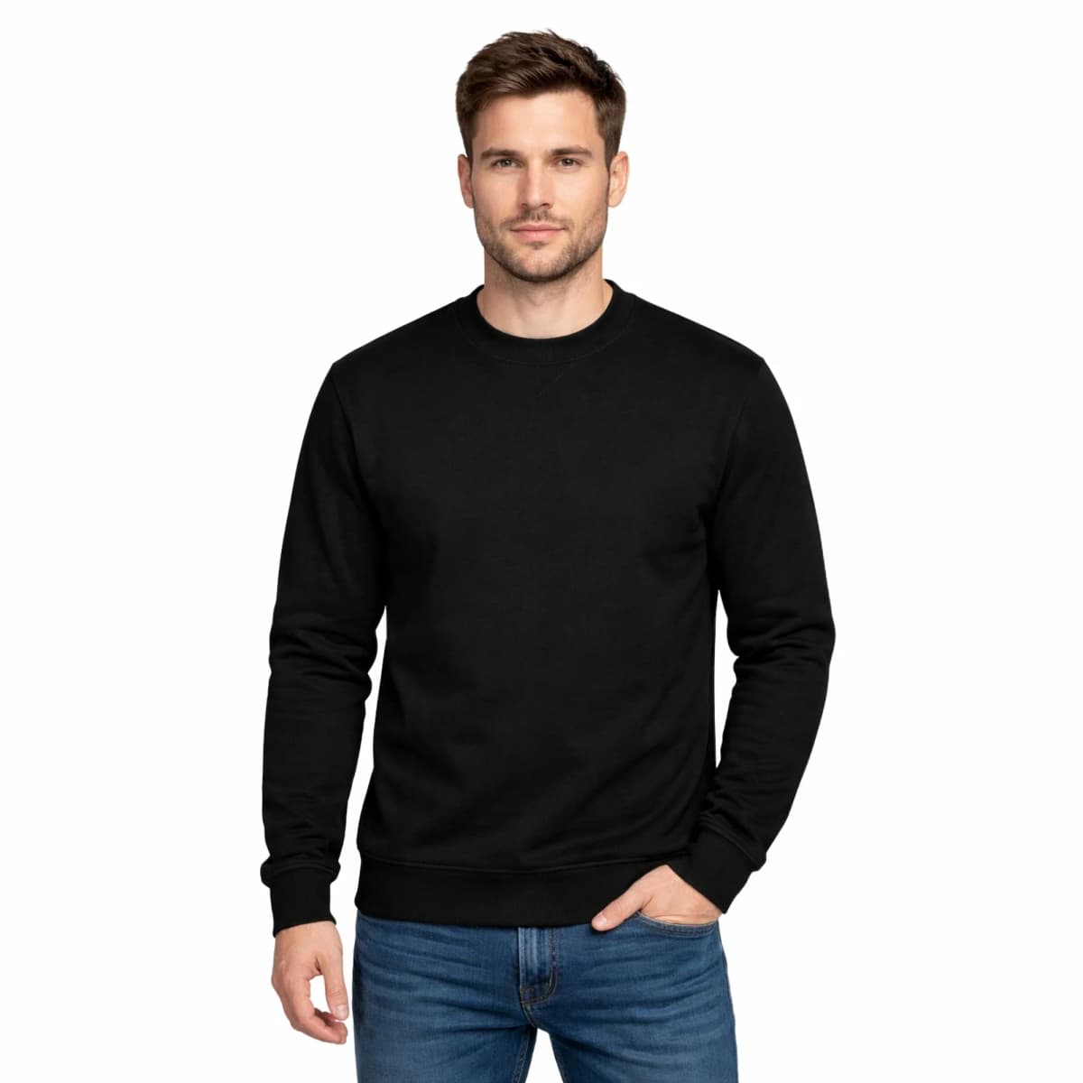 B&C ID.332 Crew Sweatshirt Herren