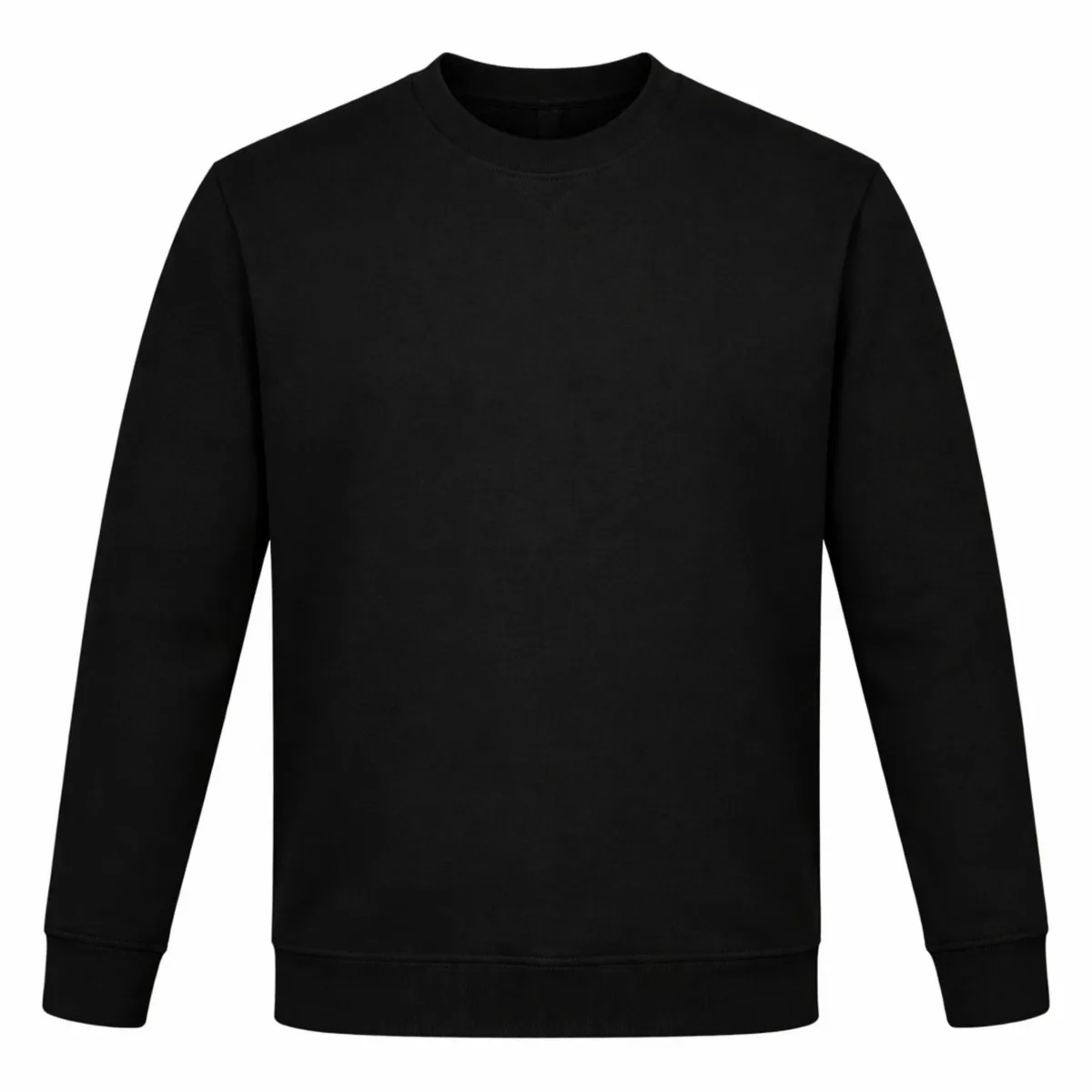 B&C ID.332 Crew Sweatshirt Damen Schwarz – Sweatshirt bedrucken | Merch Kartell Kitzingen