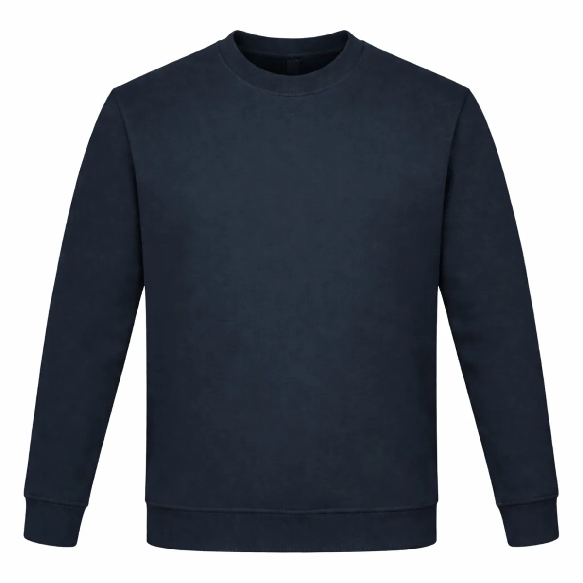 B&C ID.332 Crew Sweatshirt Herren Navy 1 – Sweatshirt bedrucken | Merch Kartell Kitzingen
