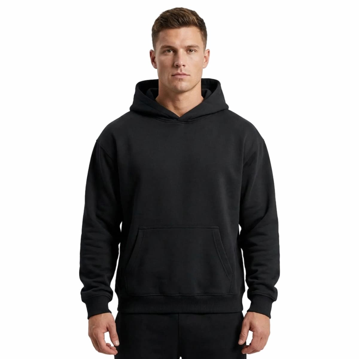 Build Your Brand Fluffy Hoody Herren
