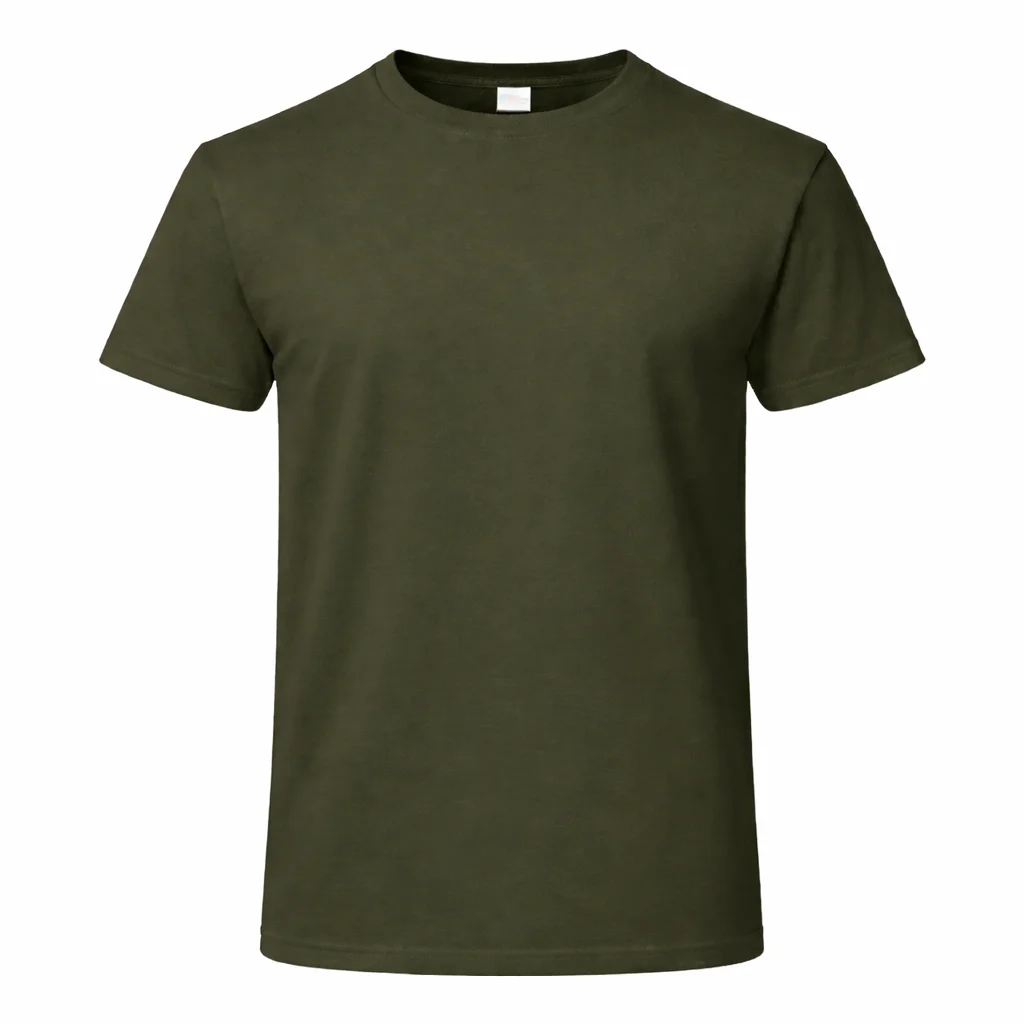 Fruit of the Loom Super Premium T Herren Olive – T-Shirt bedrucken | Merch Kartell Kitzingen