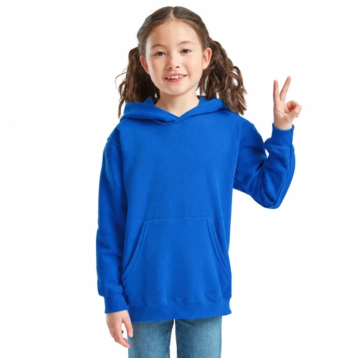 Fruit of the Loom Kids Classic Hooded Sweat - 62-043-0