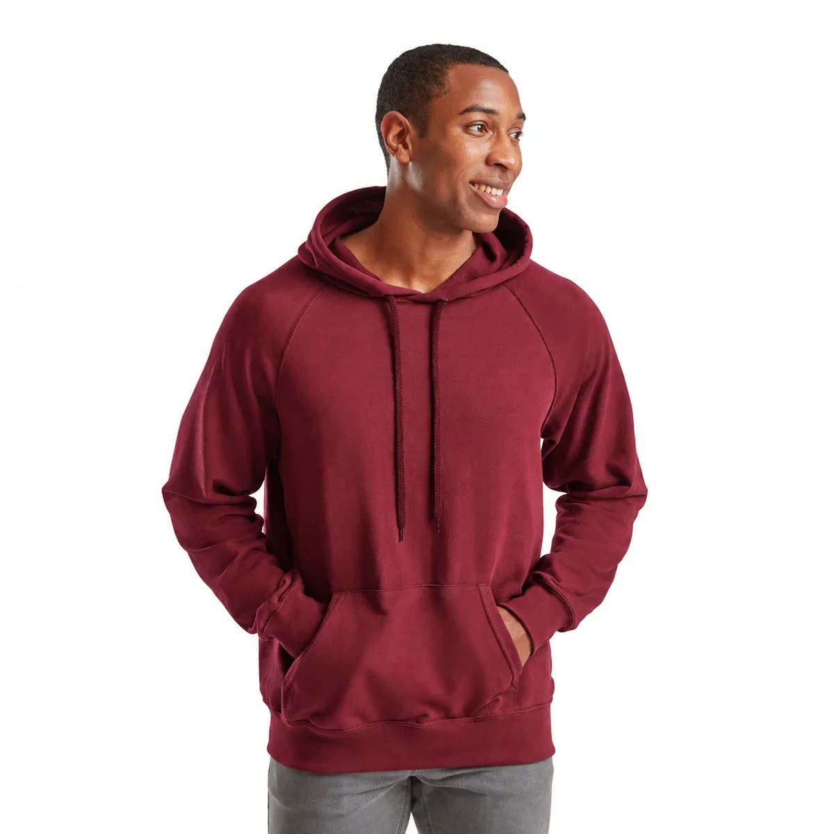Fruit of the Loom Lightweight Hooded Sweat - 62-140-0
