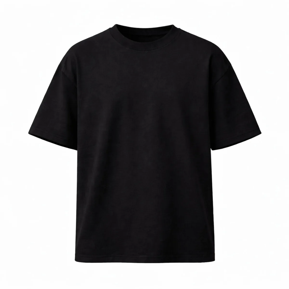 Neutral Oversized T-Shirt Herren Schwarz – T-Shirt bedrucken | Merch Kartell Kitzingen